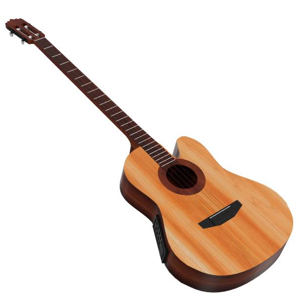 istock Acoustic bass guitar 1137850752