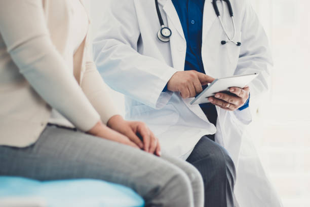 istock Doctor and patient 1137855439