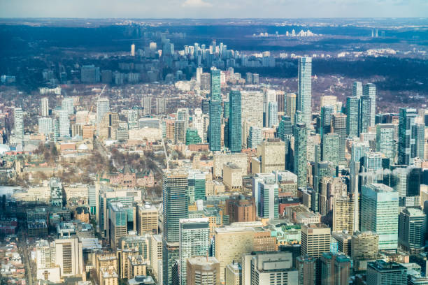 istock Aerial View over Toronto 1137861986