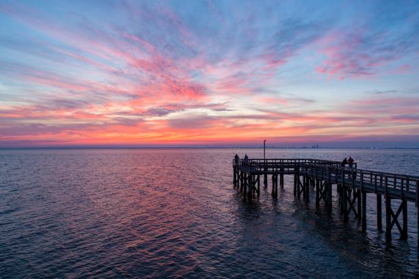 istock Sunset over Mobile Bay on the Alabama Gulf Coast 1137862703