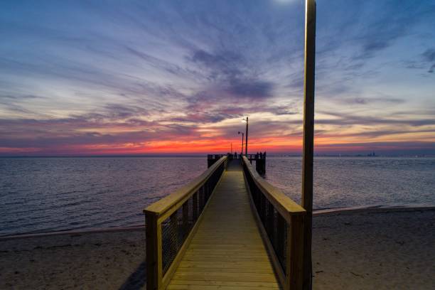 istock Sunset over Mobile Bay on the Alabama Gulf Coast 1137862712