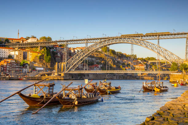 istock Douro river and traditional boats 1137863028