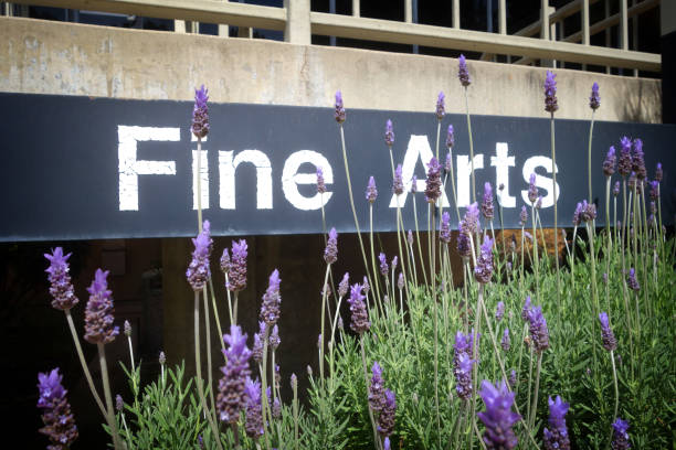 Fine arts Fine arts sign major us cities stock pictures, royalty-free photos & images