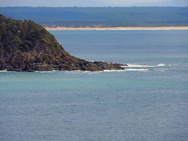 istock Australian Coastline Bombora Point headland closeup 1137874143