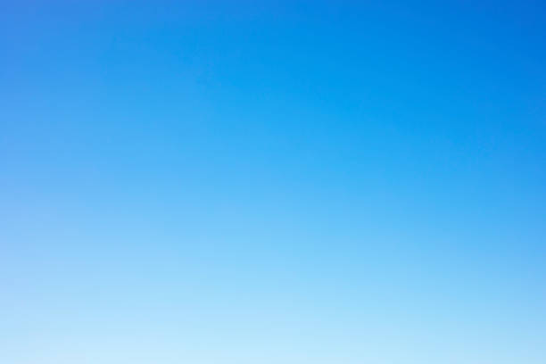 istock Clear blue sky background and empty space for your design, no cloud 1137890288