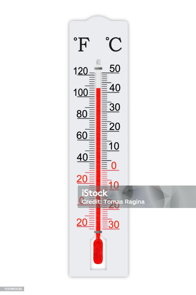 Fahrenheit And Celsius Scale Meteorology Thermometer For Measuring