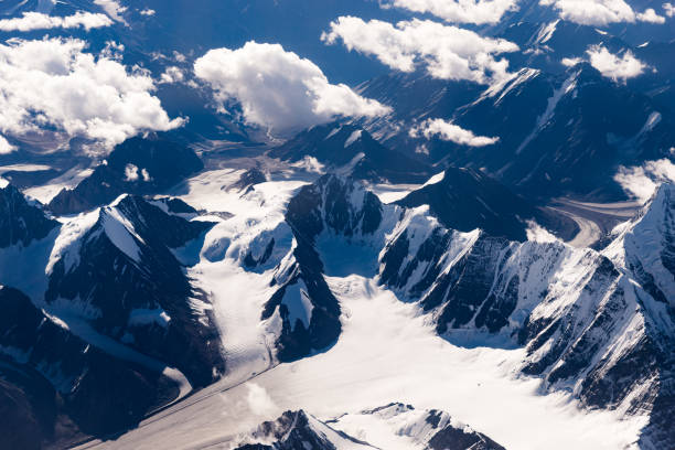 istock Mountain peak in Himalaya - Aerial view 1137893339