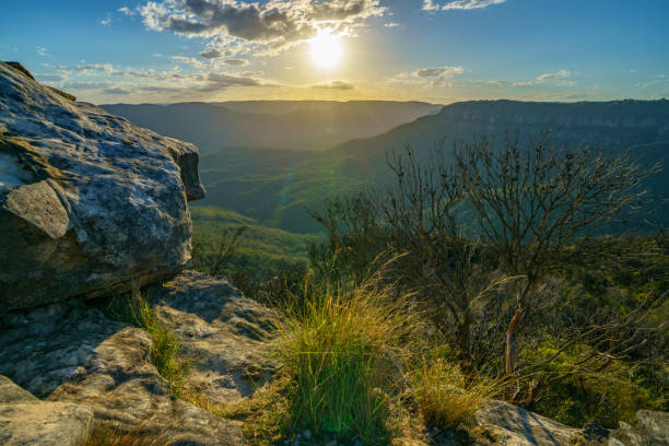 istock sunset at lincolns rock, blue mountains, australia 36 1137902732