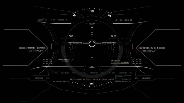 blick aus dem kampfflugzeug-cockpit-kopf nach oben - airplane electronics industry air vehicle cockpit stock-fotos und bilder