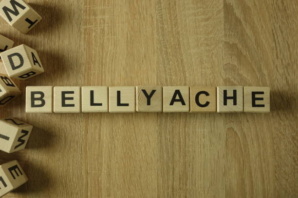 istock Bellyache word from wooden blocks 1137914828
