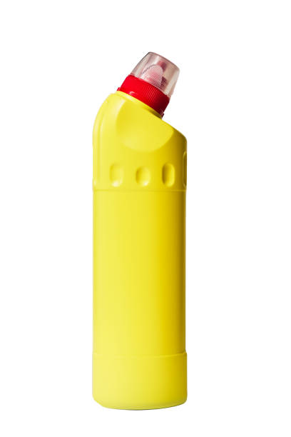 istock Yellow bottle or containers products on isolated white background for packaging template 1137920263