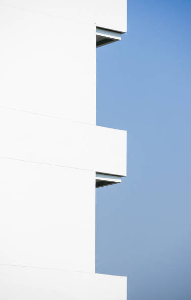istock Abstract background architecture lines. modern architecture detail 1137920926