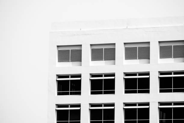 Abstract background architecture lines. modern architecture detail