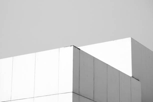istock Abstract background architecture lines. modern architecture detail 1137921015