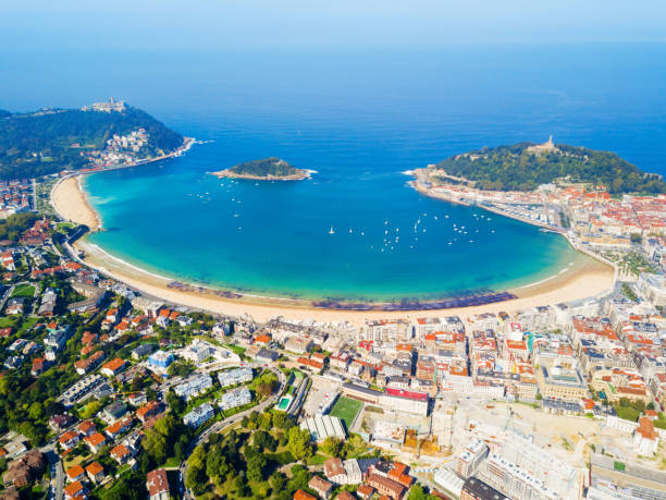 istock San Sebastian aerial panoramic view 1137921410