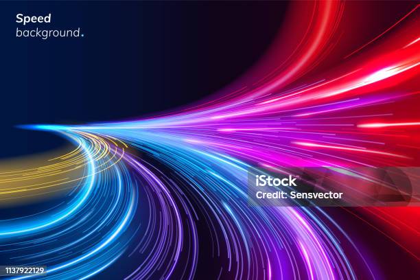 Such Speed Background Abstract Colorful Speed Background With Lines Stock Illustration ...