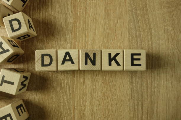 istock Danke word from wooden blocks 1137923684