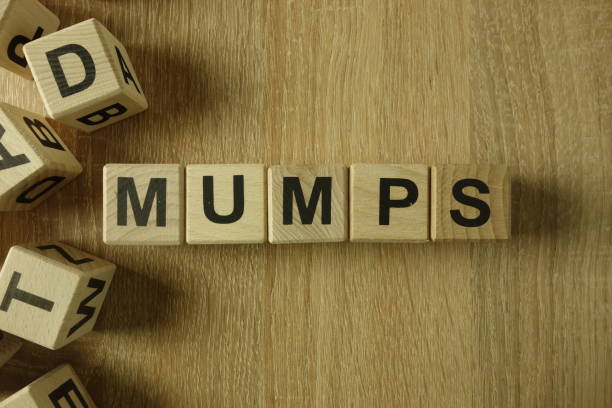 istock Mumps word from wooden blocks 1137923734