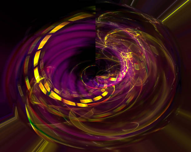 istock abstract digital fractal, fantasy design 1137923749