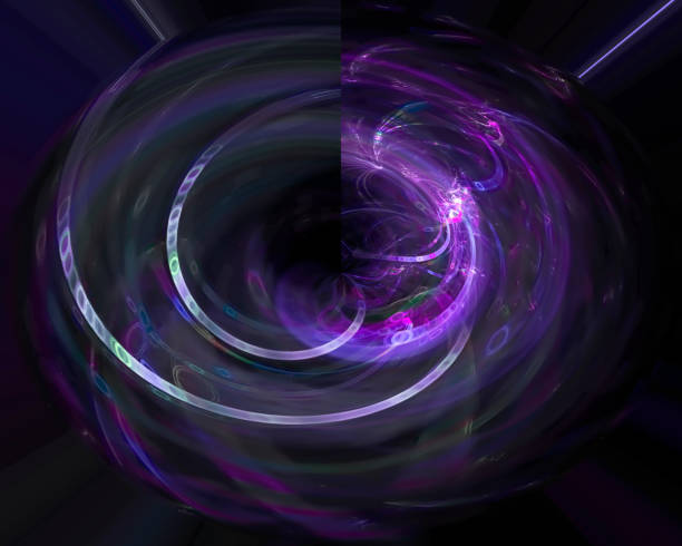 istock abstract digital fractal, fantasy design 1137923759