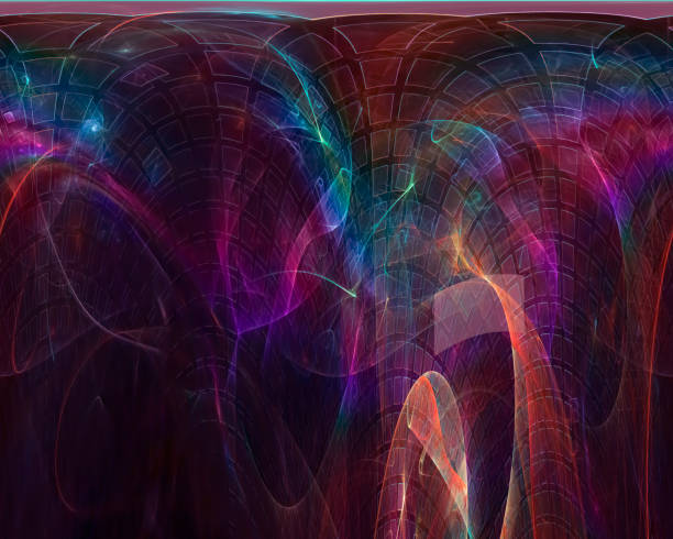 istock abstract digital fractal, fantasy design 1137923809