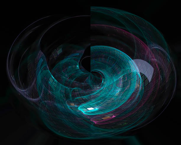 istock abstract digital fractal, fantasy design 1137923822