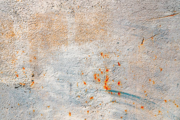 istock Texture of the white painted wall 1137924542