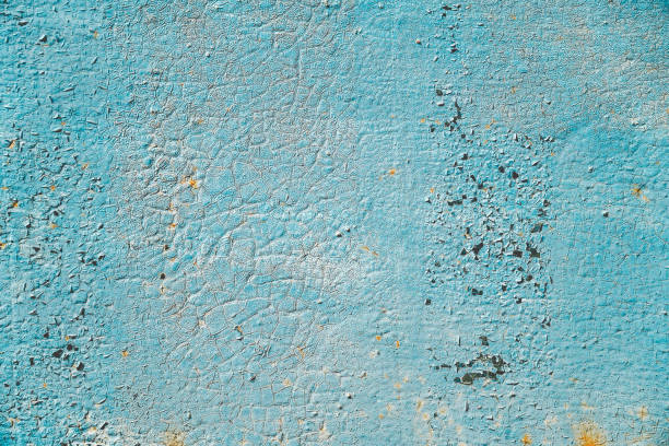 istock Texture of the blue painted wall 1137924594