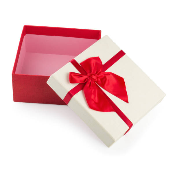 istock Gift boxes with ribbon bow isolated on a white background 1137925440