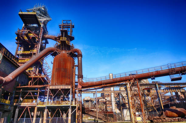 istock Industrial architecture from Ostrava 1137926750