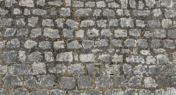 istock Part of a stone wall for background or texture. 1137938171