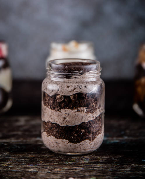 istock CHOCOLATE CAKE WITH CREAM AND MIX CHOCOLATE 1137938603