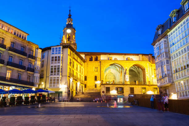 istock Virgen Blanca Square in Vitoria-Gasteiz 1137939573