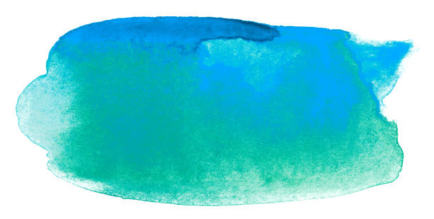 istock inked watercolor stain green 1137945650