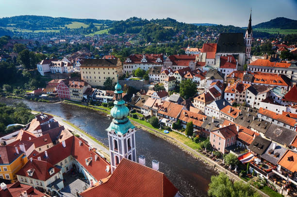 istock Cestky Krumlov city 1137947129