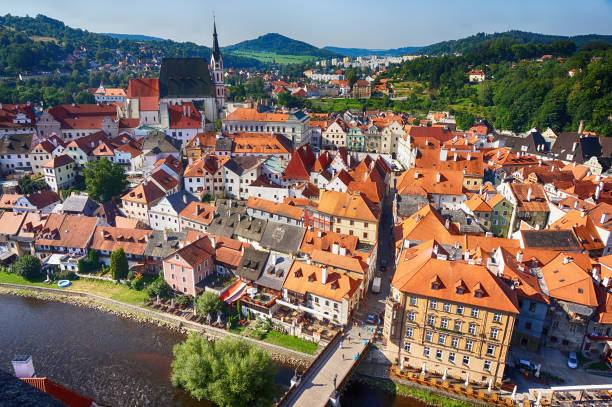 istock Cestky Krumlov city 1137947140