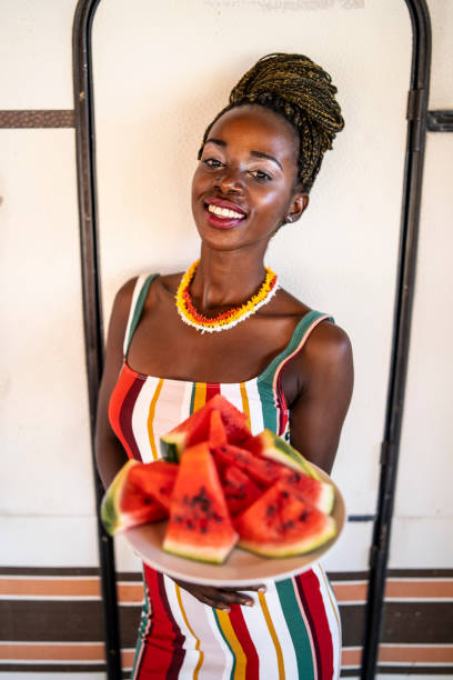 African woman portrait