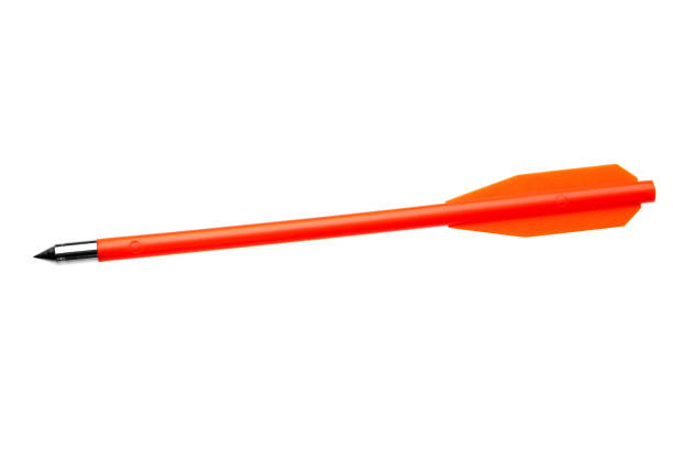 istock Arrow for a crossbow isolated on white background 1137949497