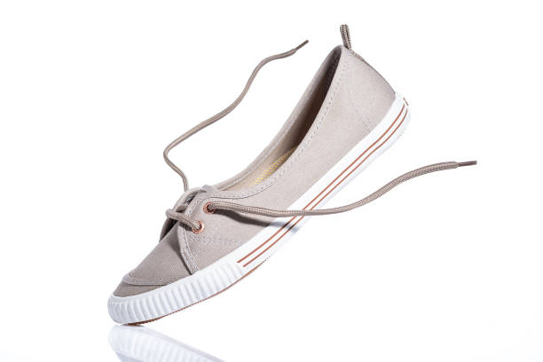 High top sneakers.