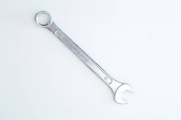 istock Wrench isolated on white background 1137953358