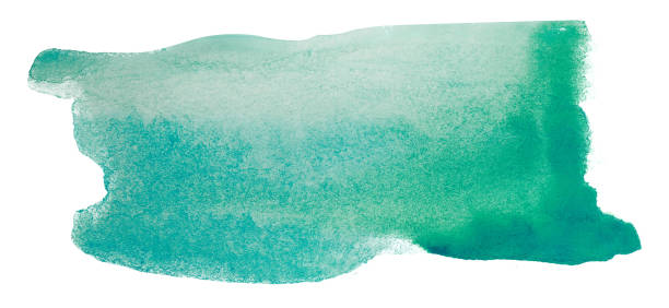 istock inked watercolor stain green 1137956493