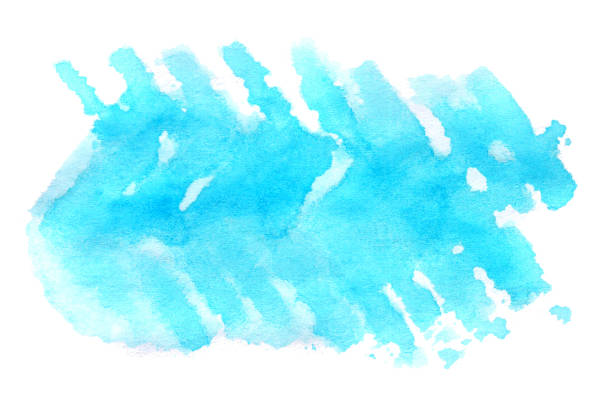 istock Multicolored abstract background. Illustration watercolor hand painting. Design element. 1137956725