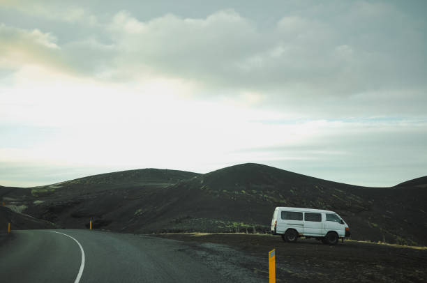 istock Winter road in the mountains 1137957089