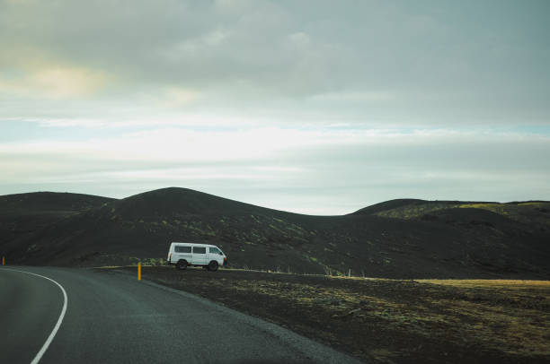 istock Winter road in the mountains 1137957094