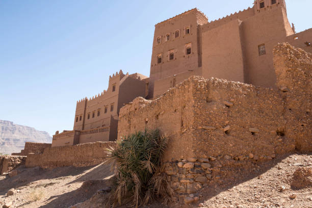 istock Moroccan kasbah. Atlas mountain 1137957154