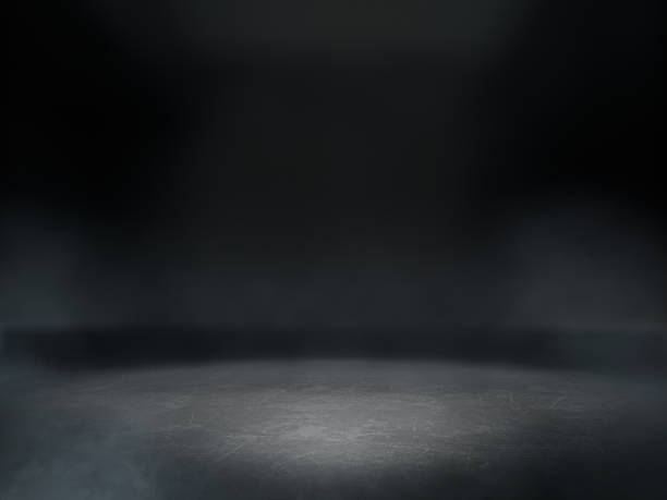 istock Empty room, Platform for design, Blank product stand, background blurred.3D rendering 1137967723
