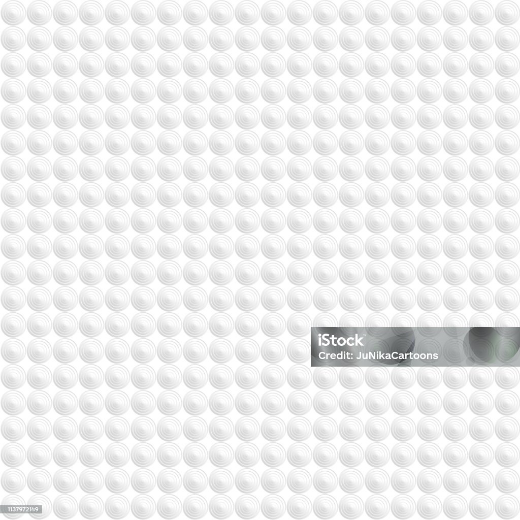 White Rounded Texture Circles White Texture Stock Illustration - Download Image Now ...