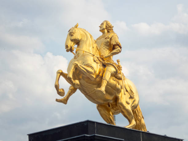 istock Statue of Augustus II the Strong in Dresden 1137974449