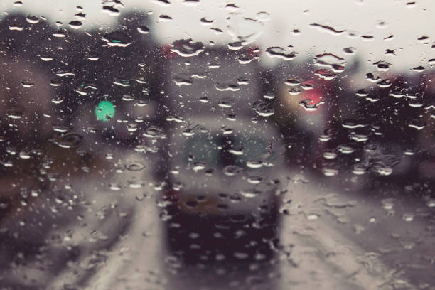 istock Water Droplets of Windscreen 1137979380