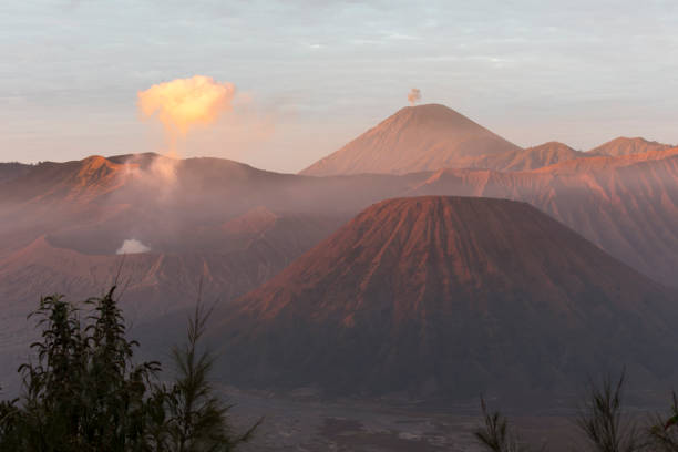 istock Beautiful sunrise at mount Bromo 1137980053